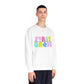 1st Grade Flower Power Teacher Crewneck Sweatshirt