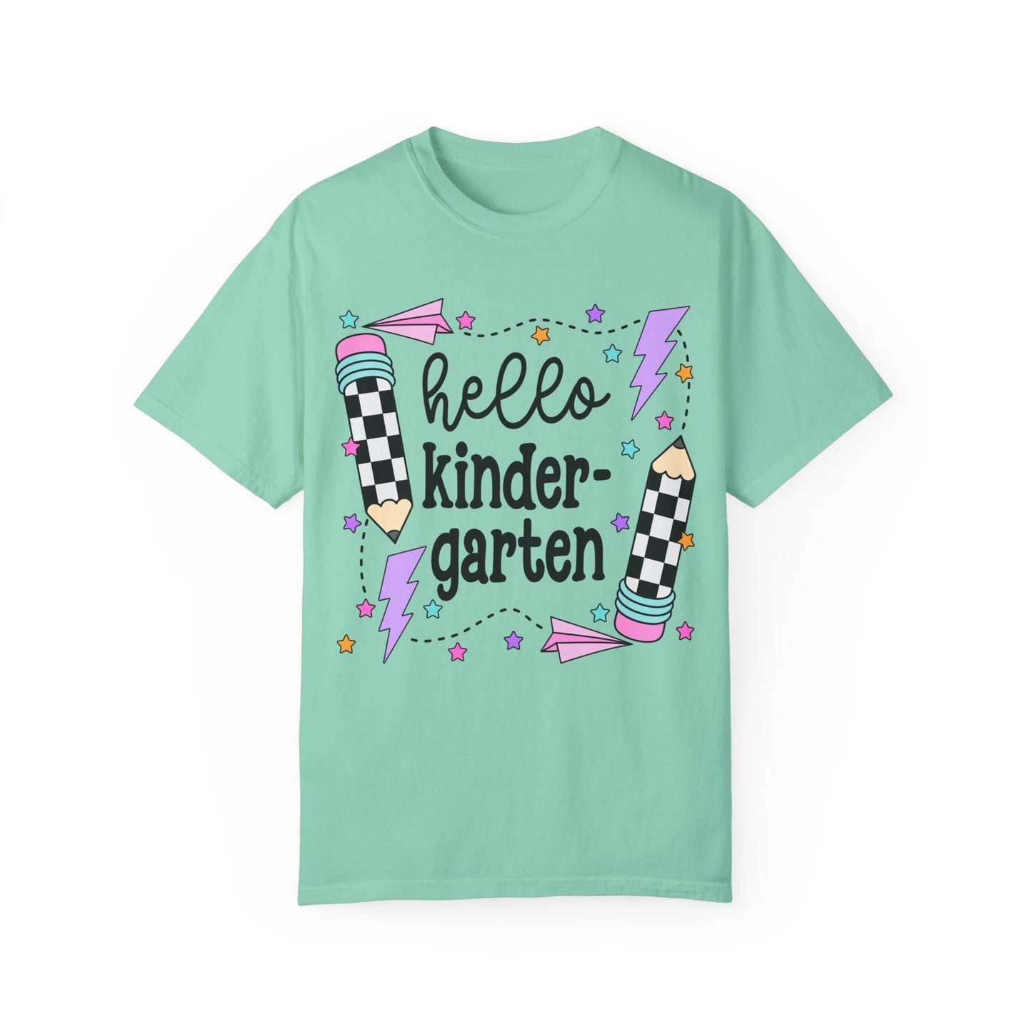 Hello Kindergarten Teacher Tee