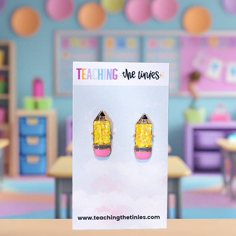 Petite Pencil Cutie Earrings