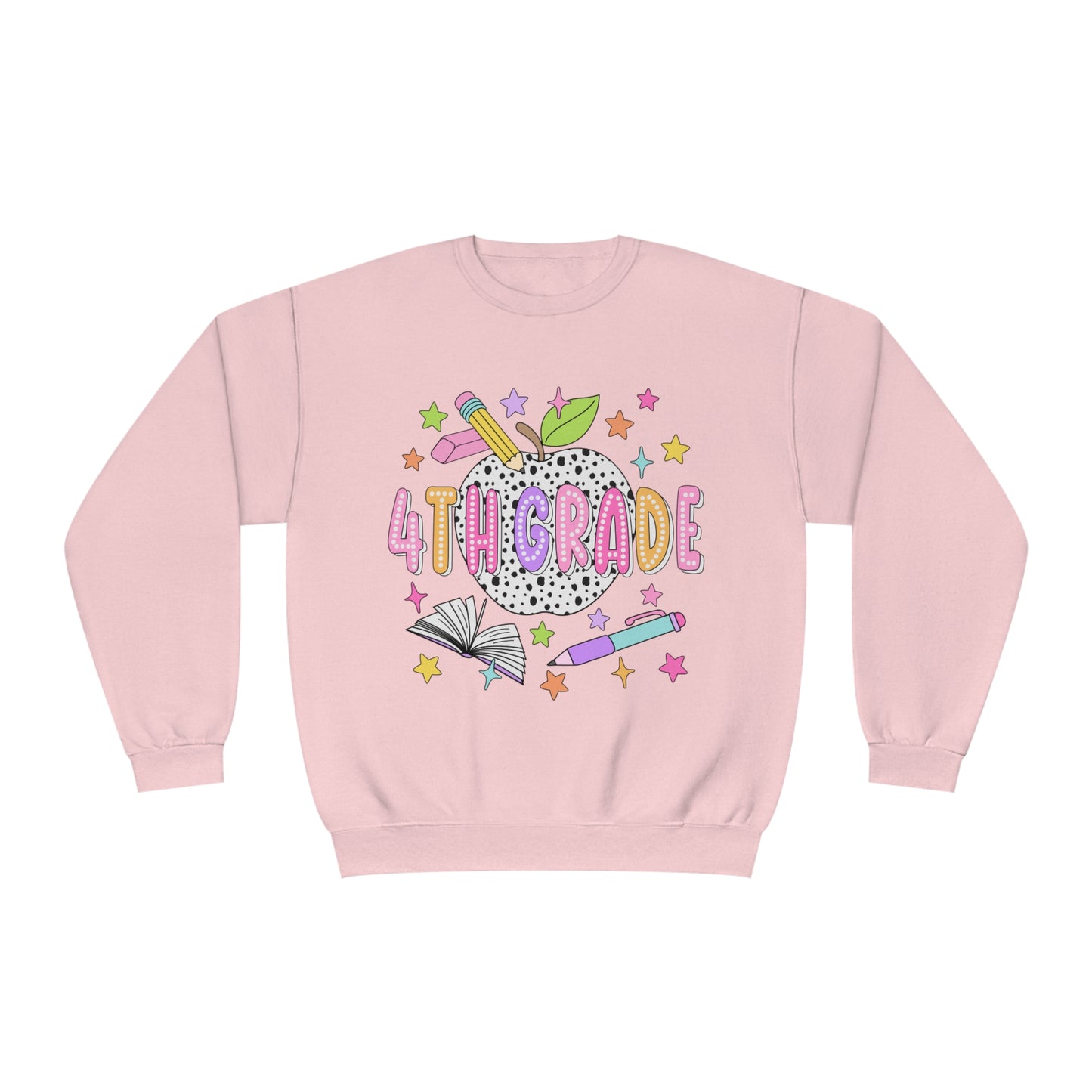 4th Grade Dalmatian Crewneck Sweatshirt