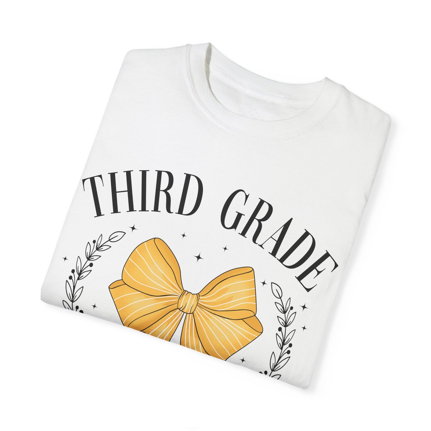 3rd Grade Bow Teacher Tee