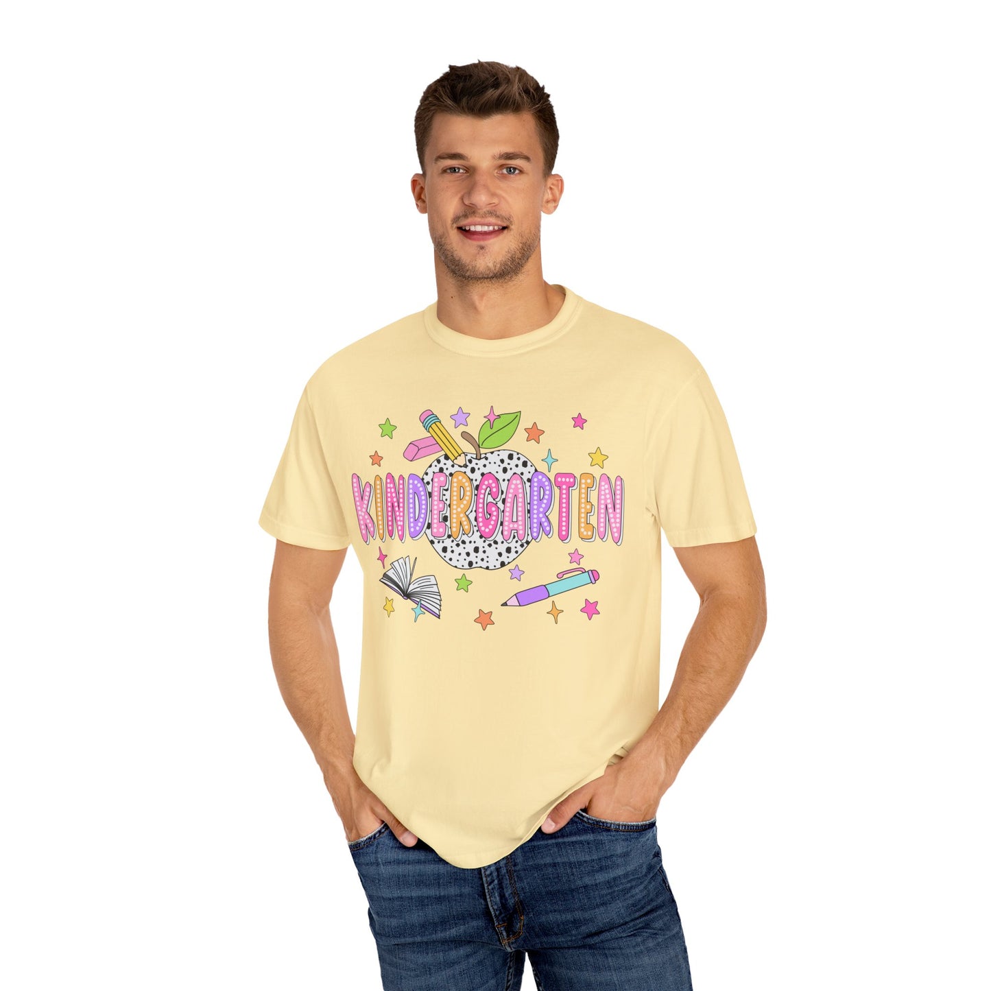 Kindergarten Dalmatian Dot Teacher Tee