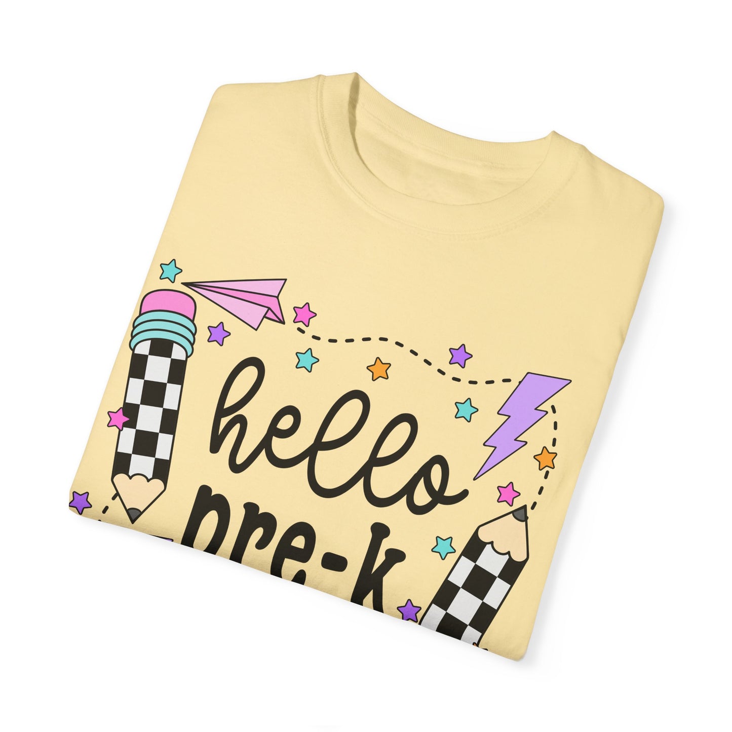 Hello Pre-K Teacher Tee