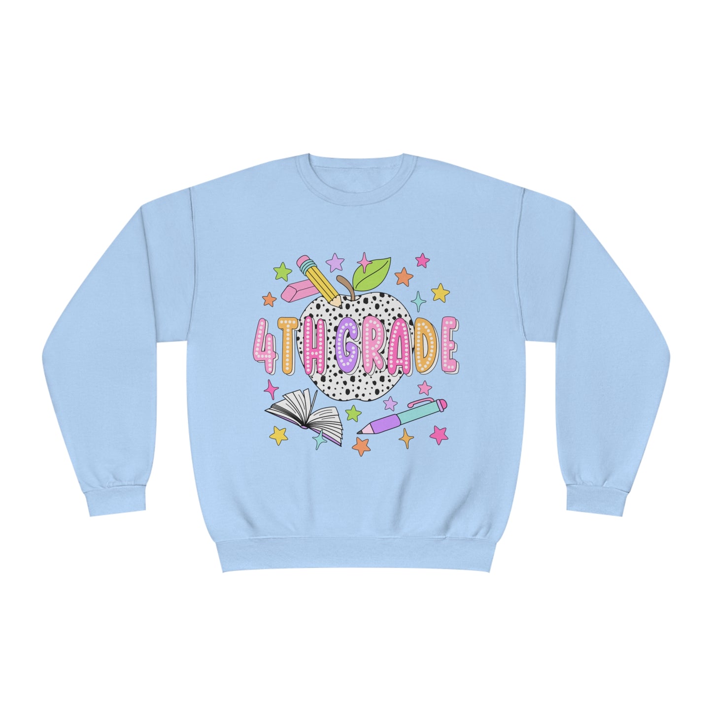 4th Grade Dalmatian Crewneck Sweatshirt