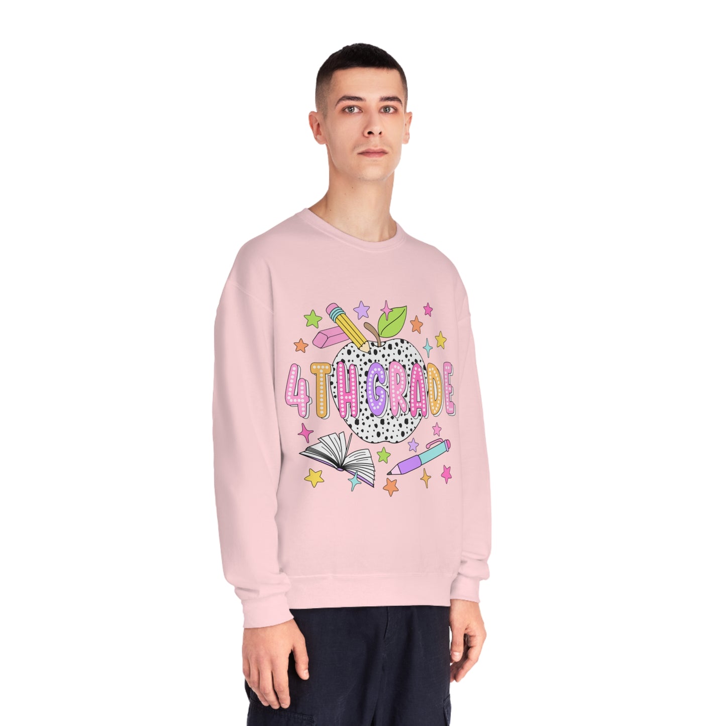 4th Grade Dalmatian Crewneck Sweatshirt