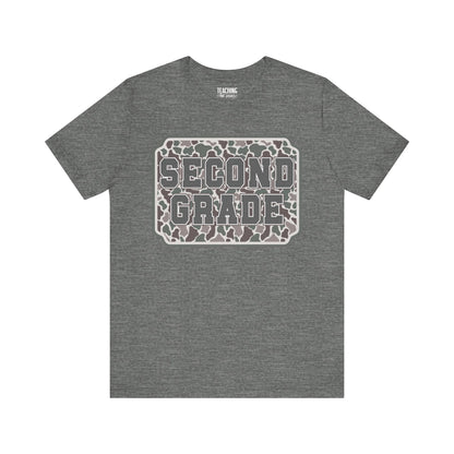 Camo Cutie: Second Grade Tee