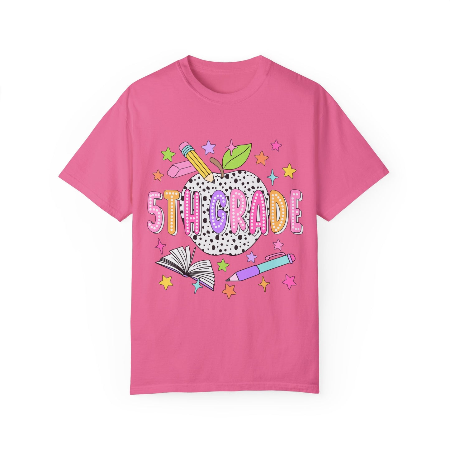 5th Grade Dalmatian Dot Teacher Tee