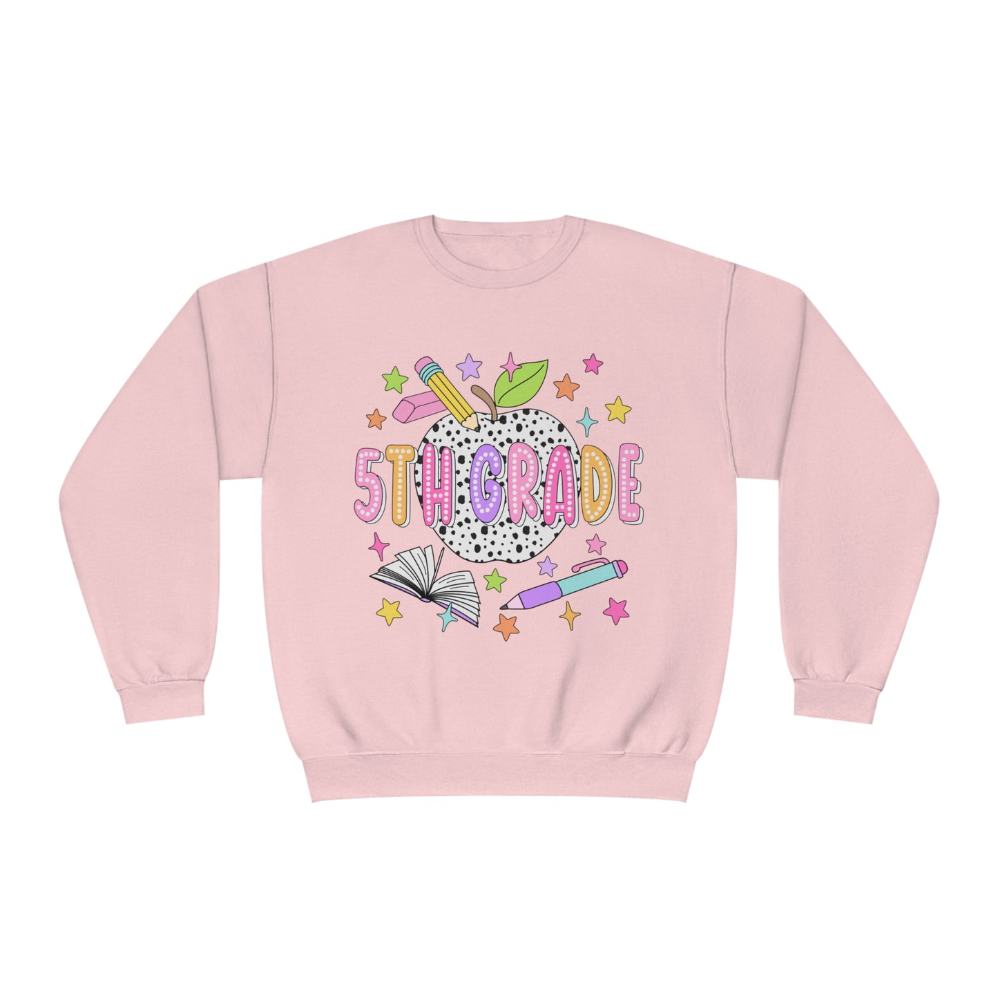5th Grade Dalmatian Crewneck Sweatshirt