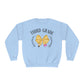 3rd Grade Teacher Bow Crewneck Sweatshirt