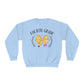 4th Grade Teacher Bow Crewneck Sweatshirt