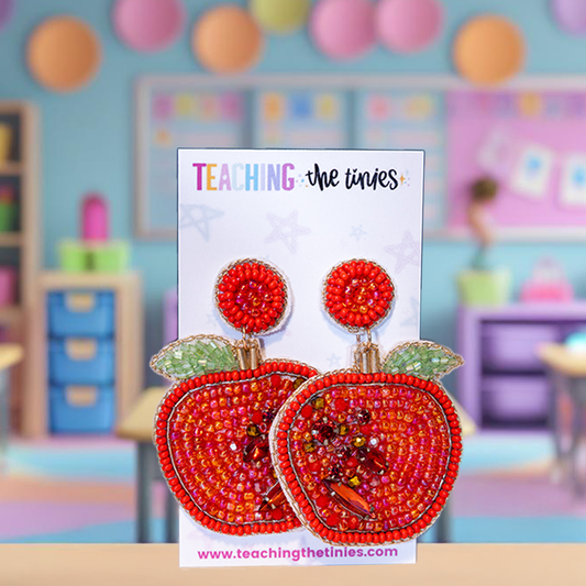 An Apple A Day Earrings
