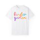 Kindergarten Colorful Cursive Tee