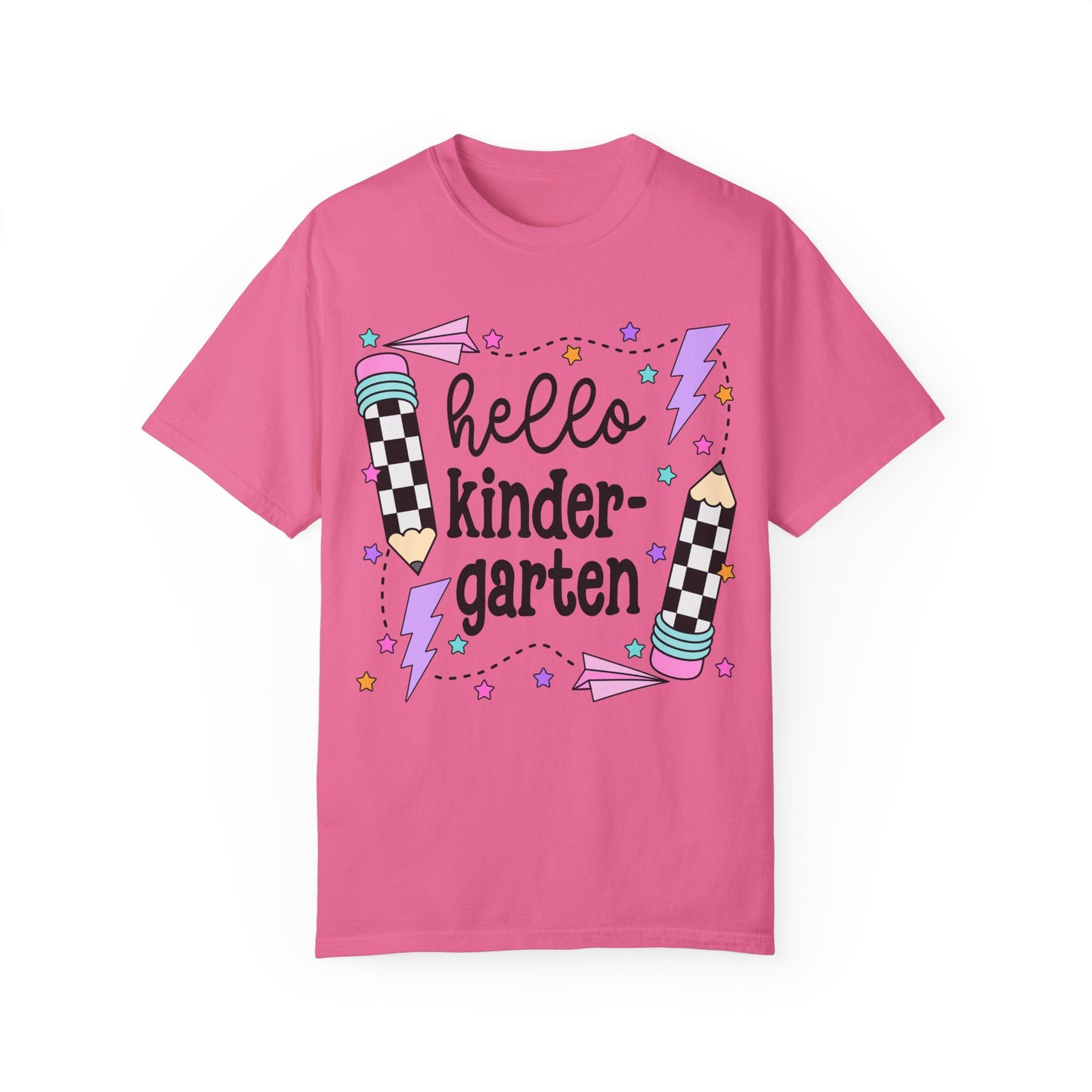 Hello Kindergarten Teacher Tee