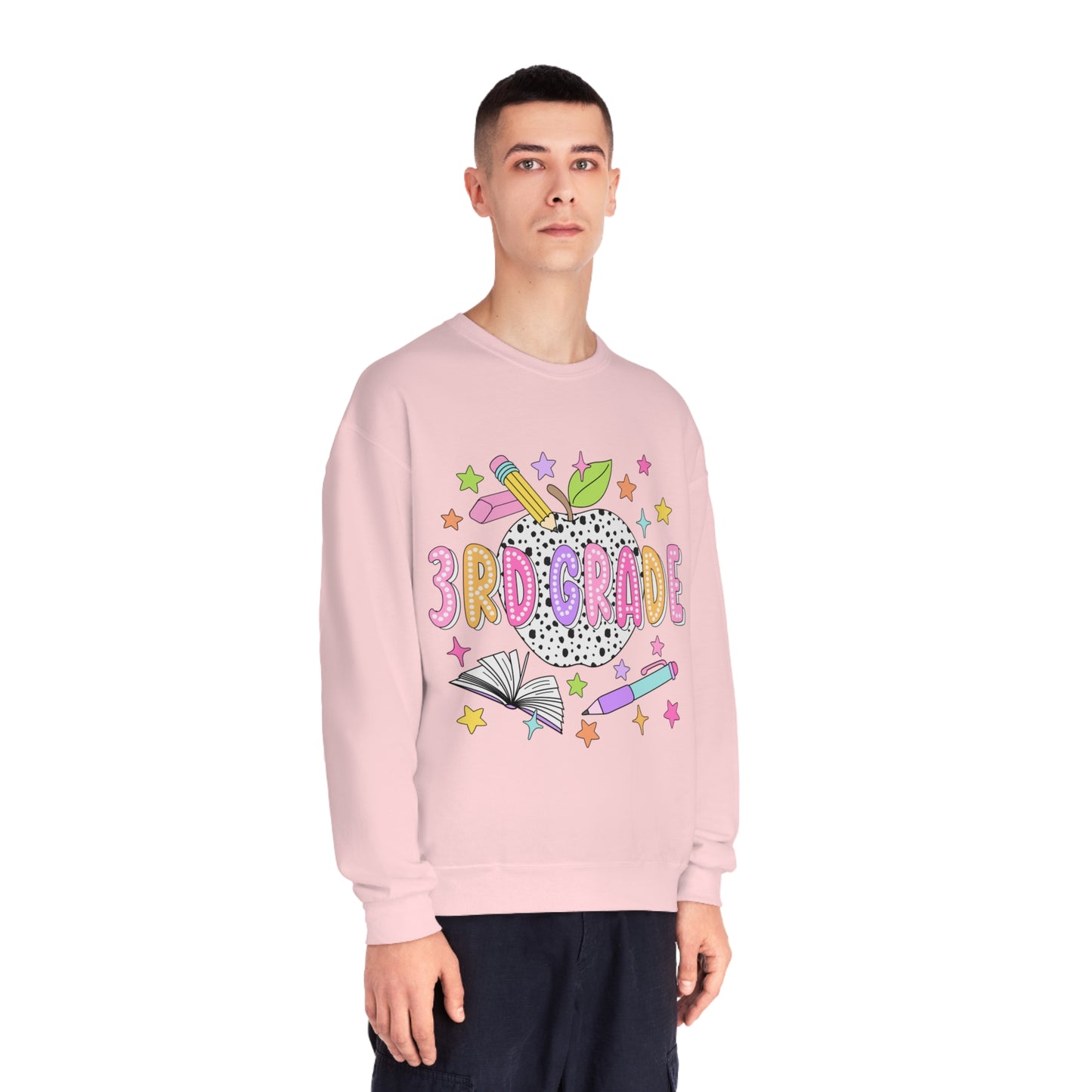 3rd Grade Dalmatian Crewneck Sweatshirt