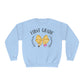 1st Grade Teacher Bow Crewneck Sweatshirt