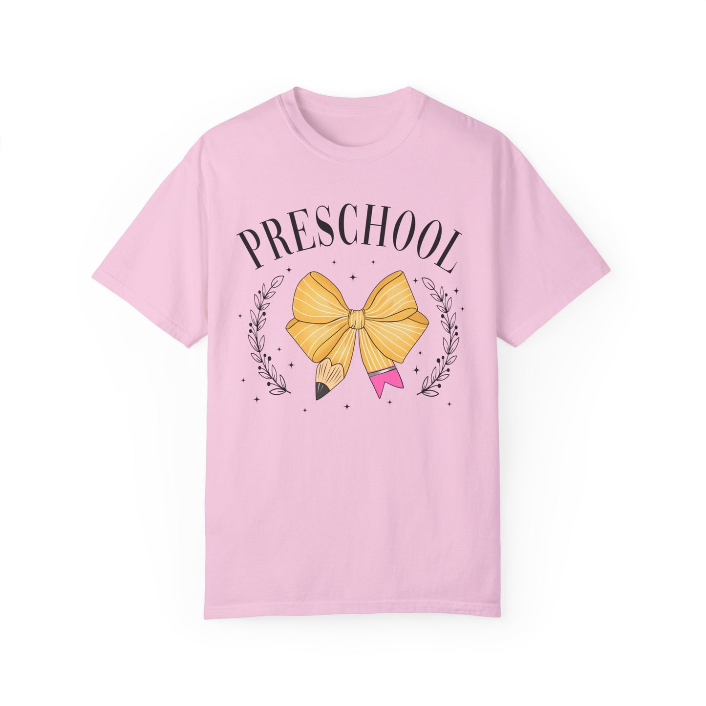 Preschool Bow Teacher Tee
