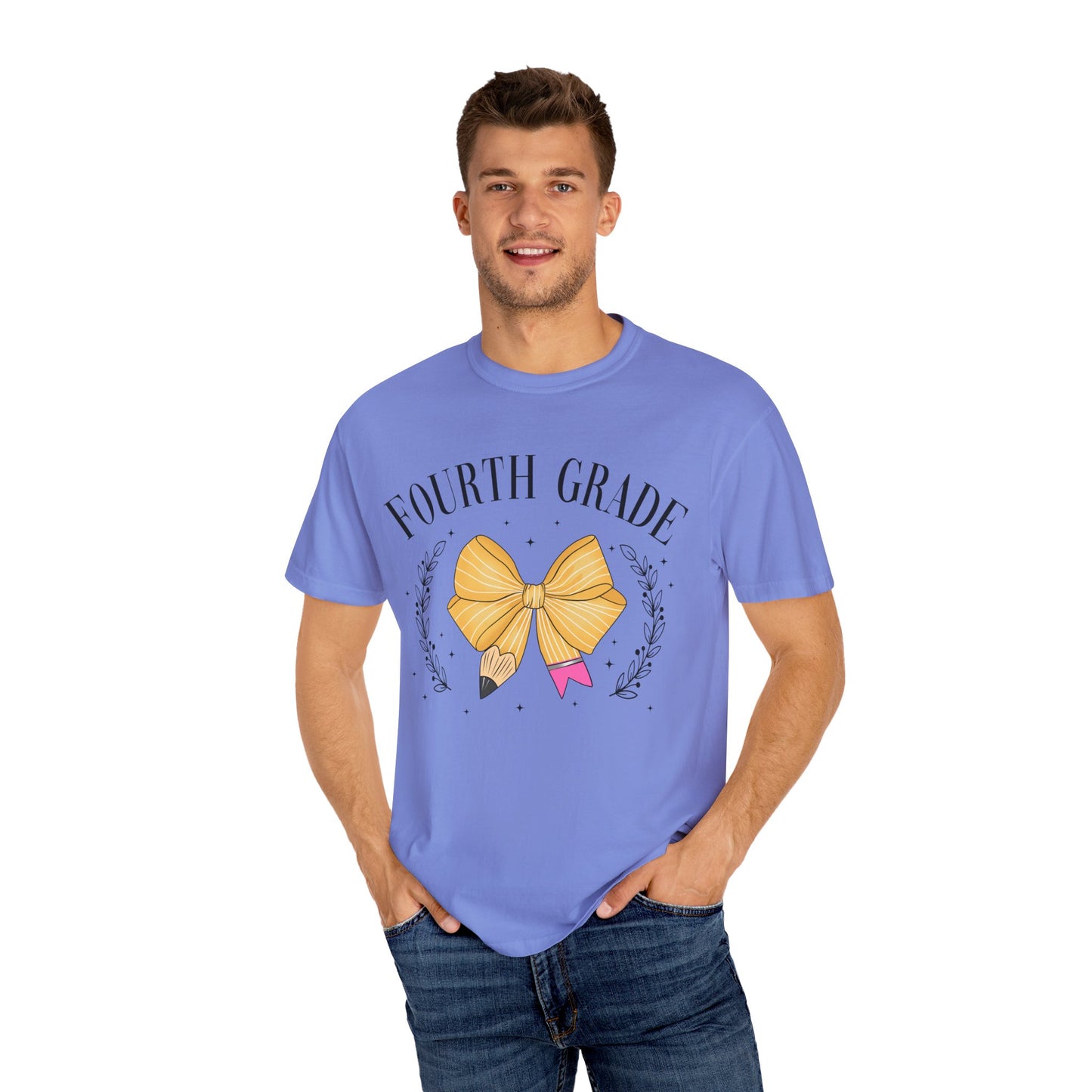 4th Grade Bow Teacher Tee