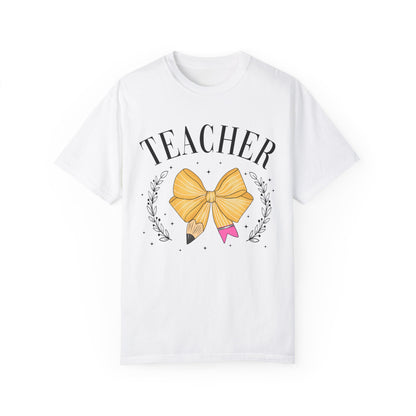 Teacher Bow Tee