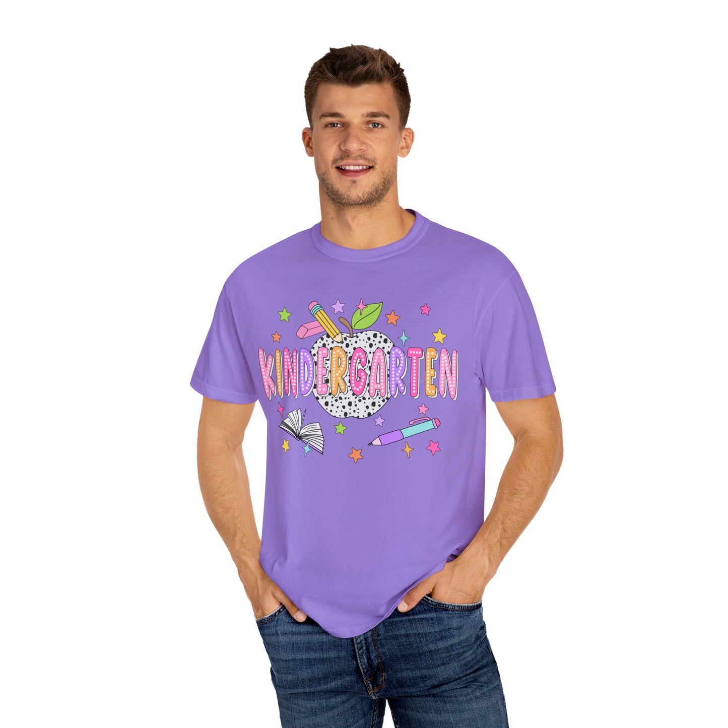 Kindergarten Dalmatian Dot Teacher Tee