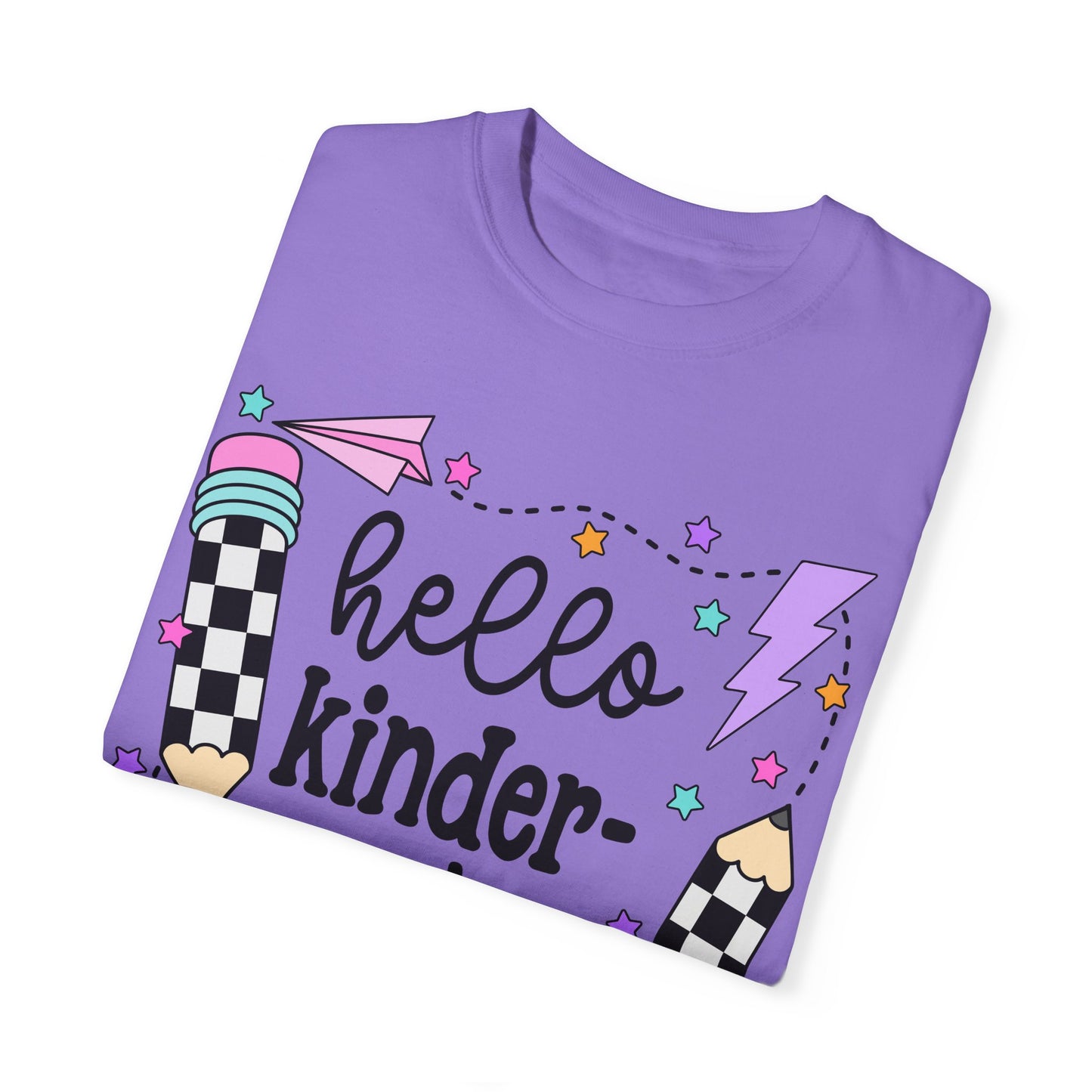 Hello Kindergarten Teacher Tee