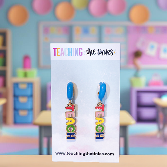 My Job Is Teach Earrings