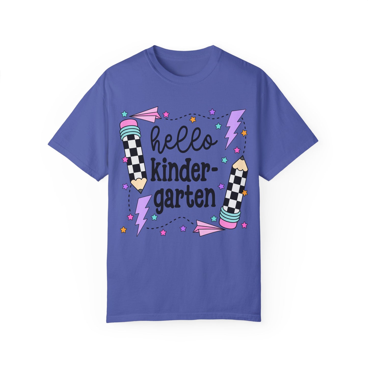 Hello Kindergarten Teacher Tee