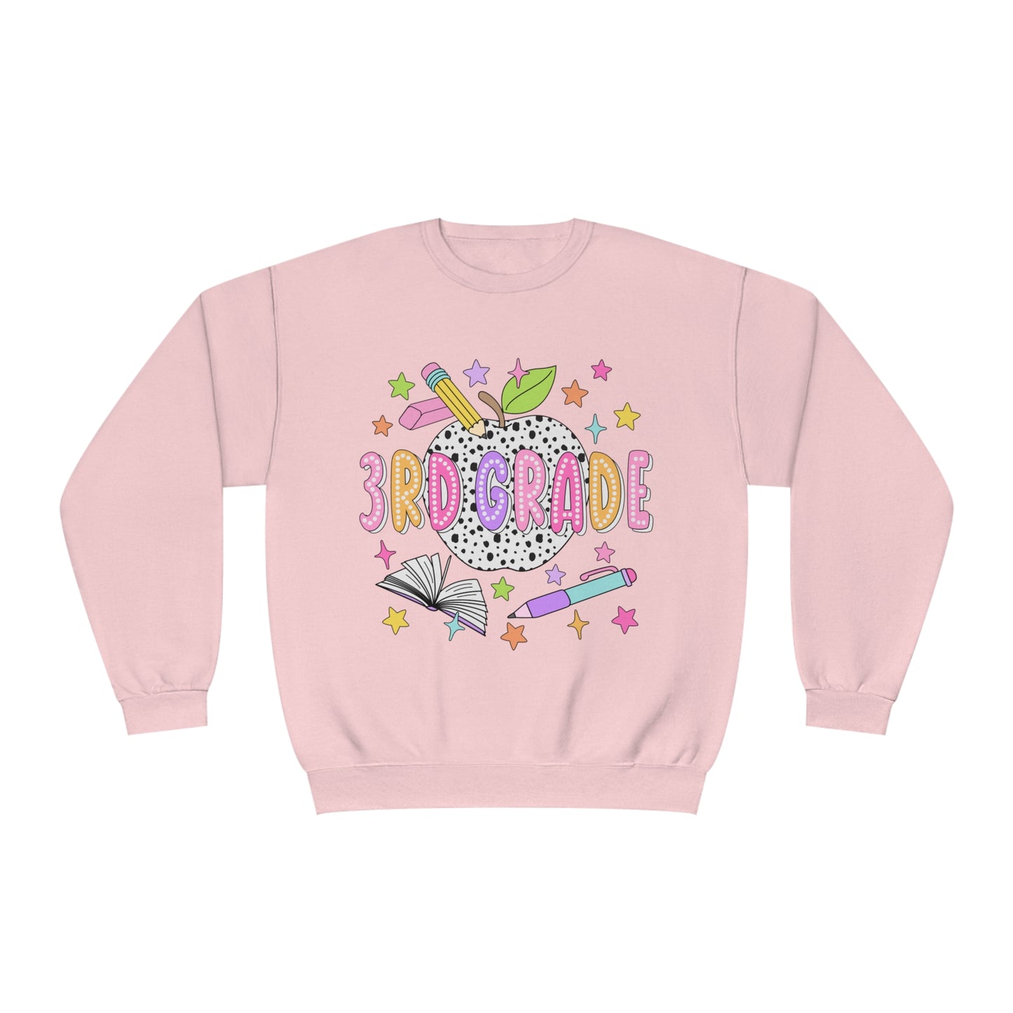 3rd Grade Dalmatian Crewneck Sweatshirt