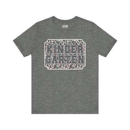 Camo Cutie: Kindergarten Tee