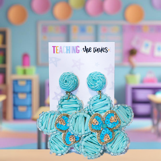 Bright Like Blue Earrings