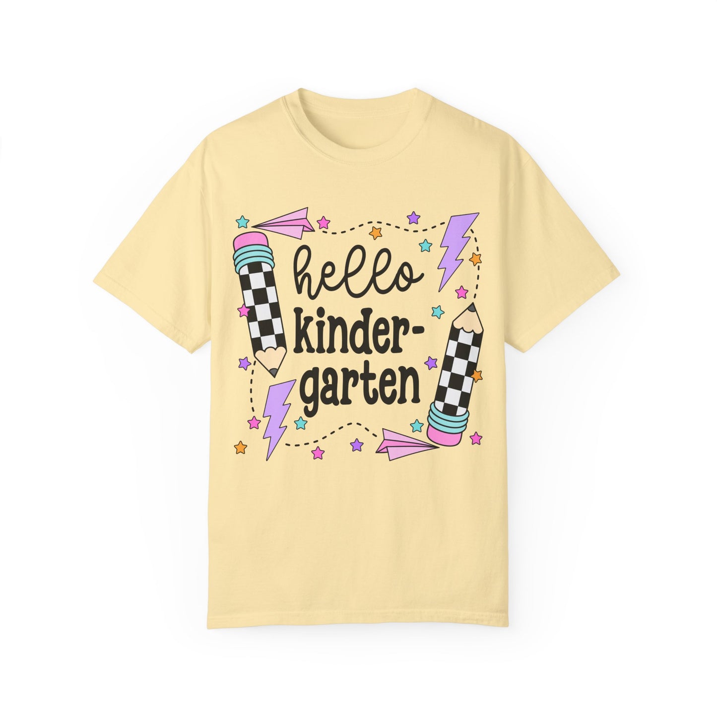 Hello Kindergarten Teacher Tee