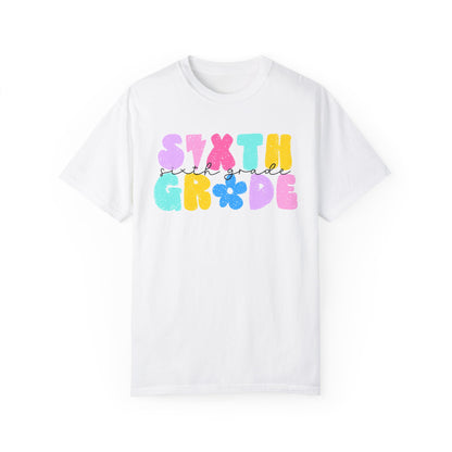 6th Grade Flower Power Tee