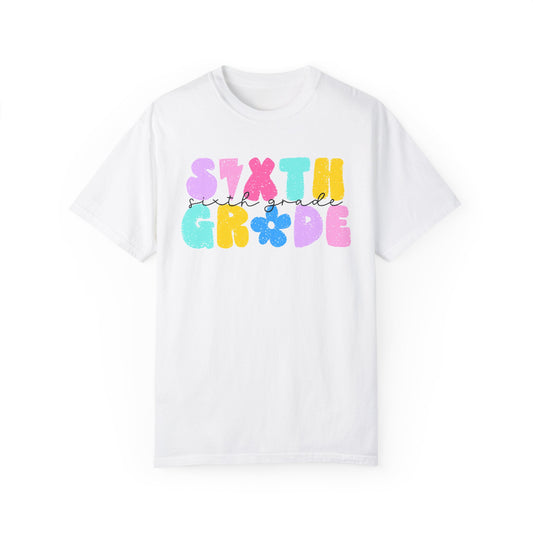 6th Grade Flower Power Tee
