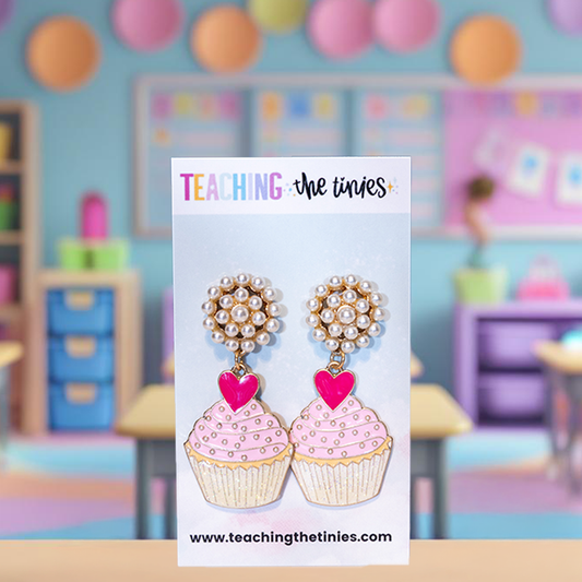 Birthday Cupcake Earrings