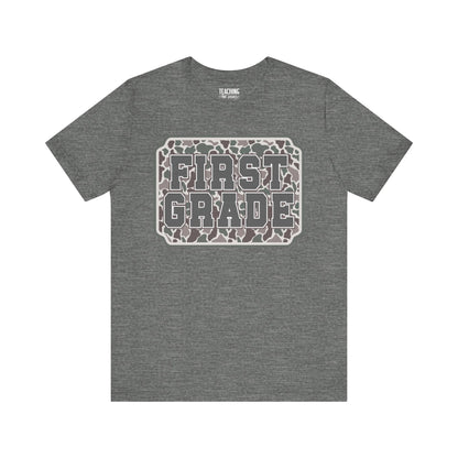 Camo Cutie: First Grade Tee