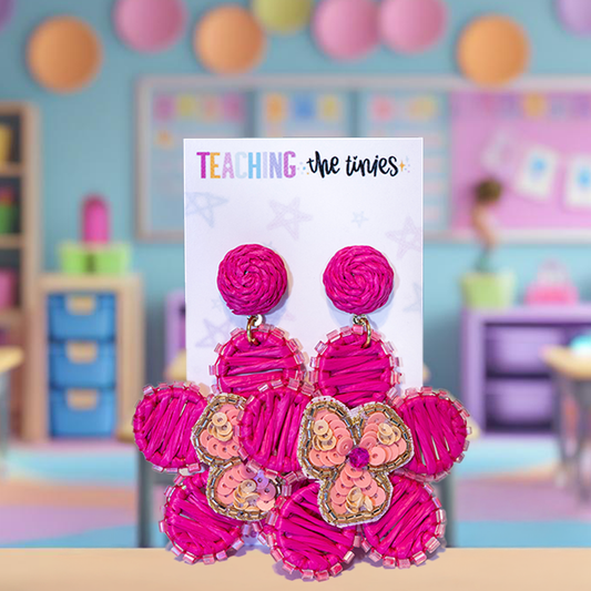 Pink and Pretty Earrings