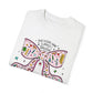 Just A Girl Who Loves Teaching (Black Outline In Pink) Tee
