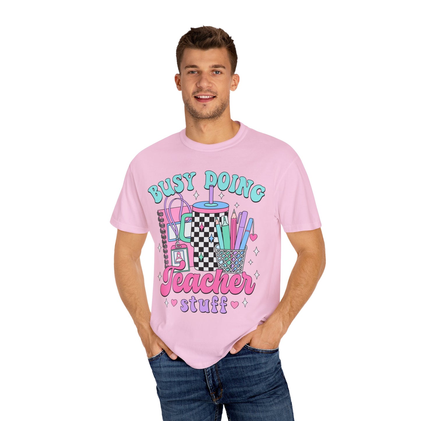 Busy Doing Teacher Stuff Tee