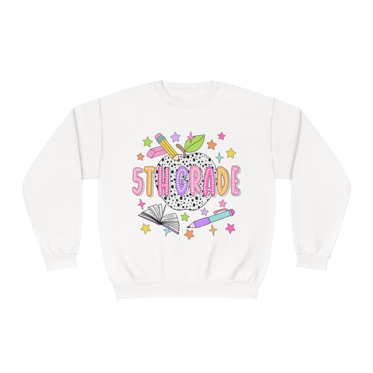 5th Grade Dalmatian Crewneck Sweatshirt