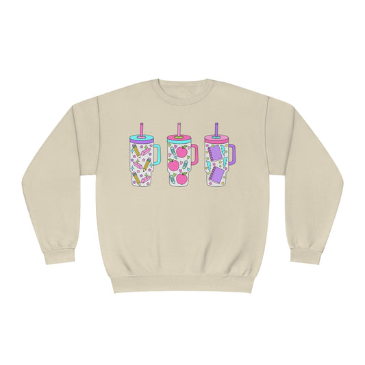 Teacher Tumblers Crewneck Sweatshirt