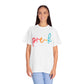 Pre-K Colorful Cursive Tee