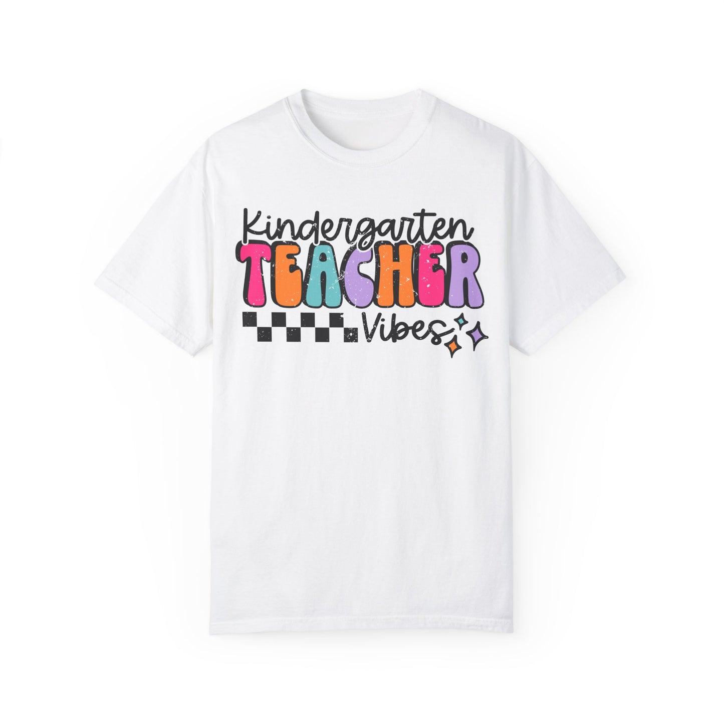 Kindergarten Teacher Vibes Tee