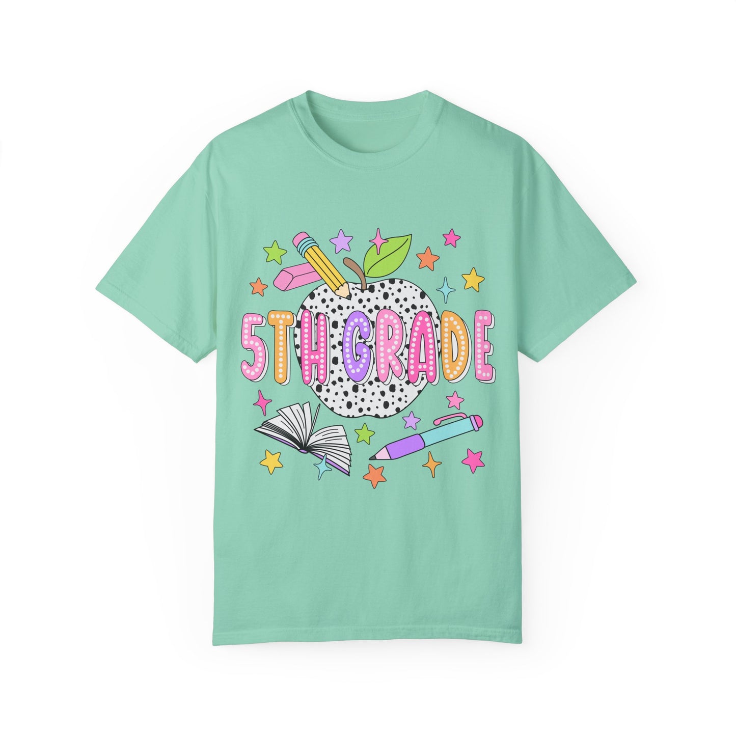 5th Grade Dalmatian Dot Teacher Tee