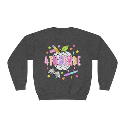 4th Grade Dalmatian Crewneck Sweatshirt
