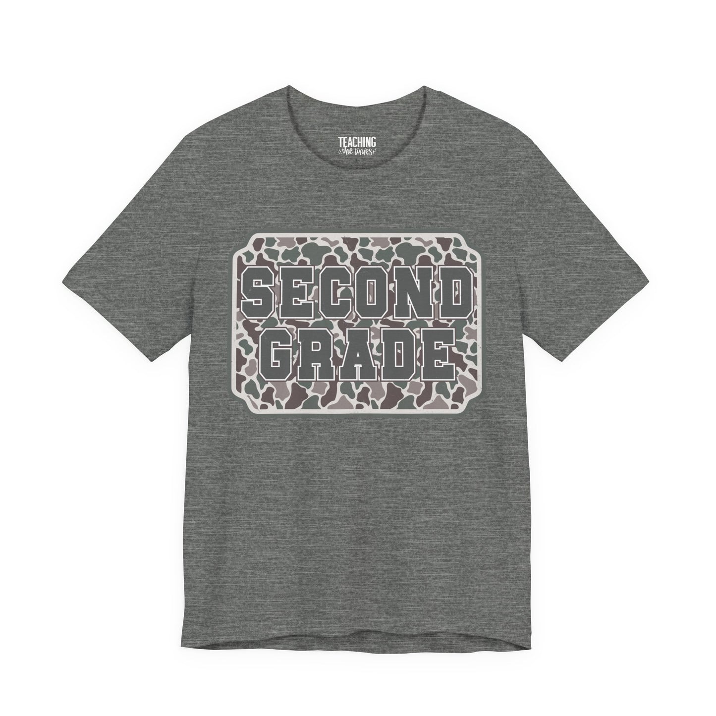 Camo Cutie: Second Grade Tee