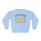 6th Grade Teacher Bow Crewneck Sweatshirt