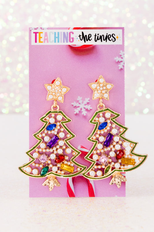 Merry & Bright Tree Earrings
