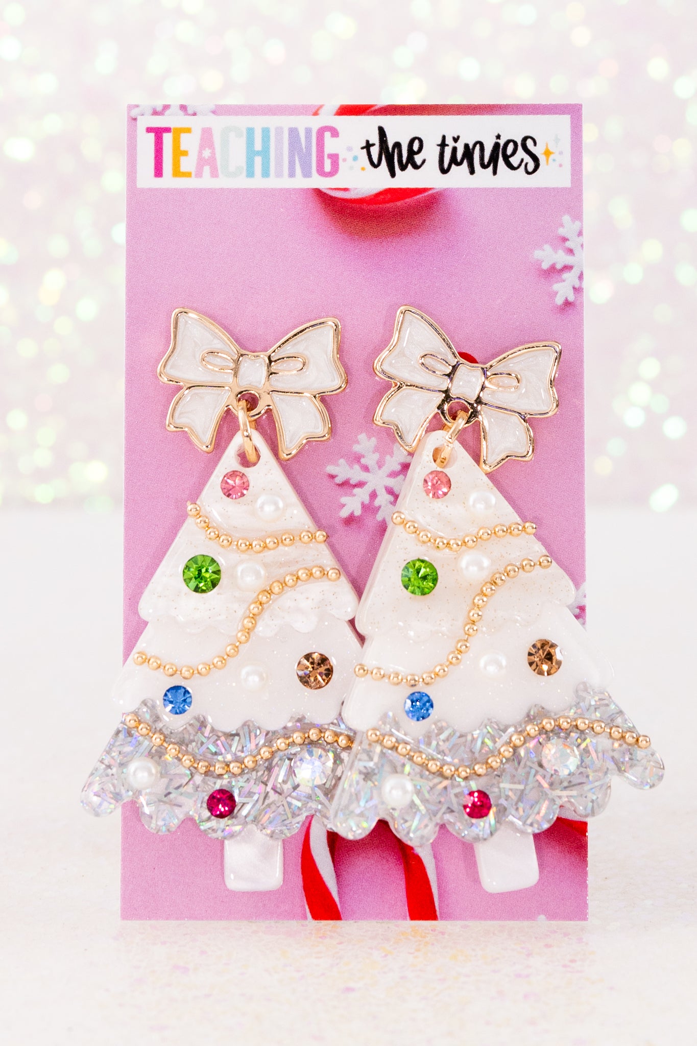 Dreaming Of A White Christmas Earrings