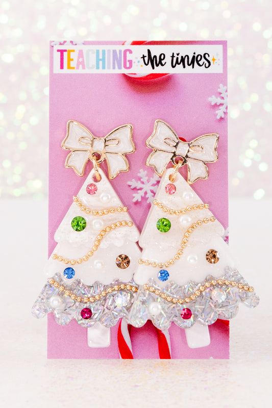 Dreaming Of A White Christmas Earrings