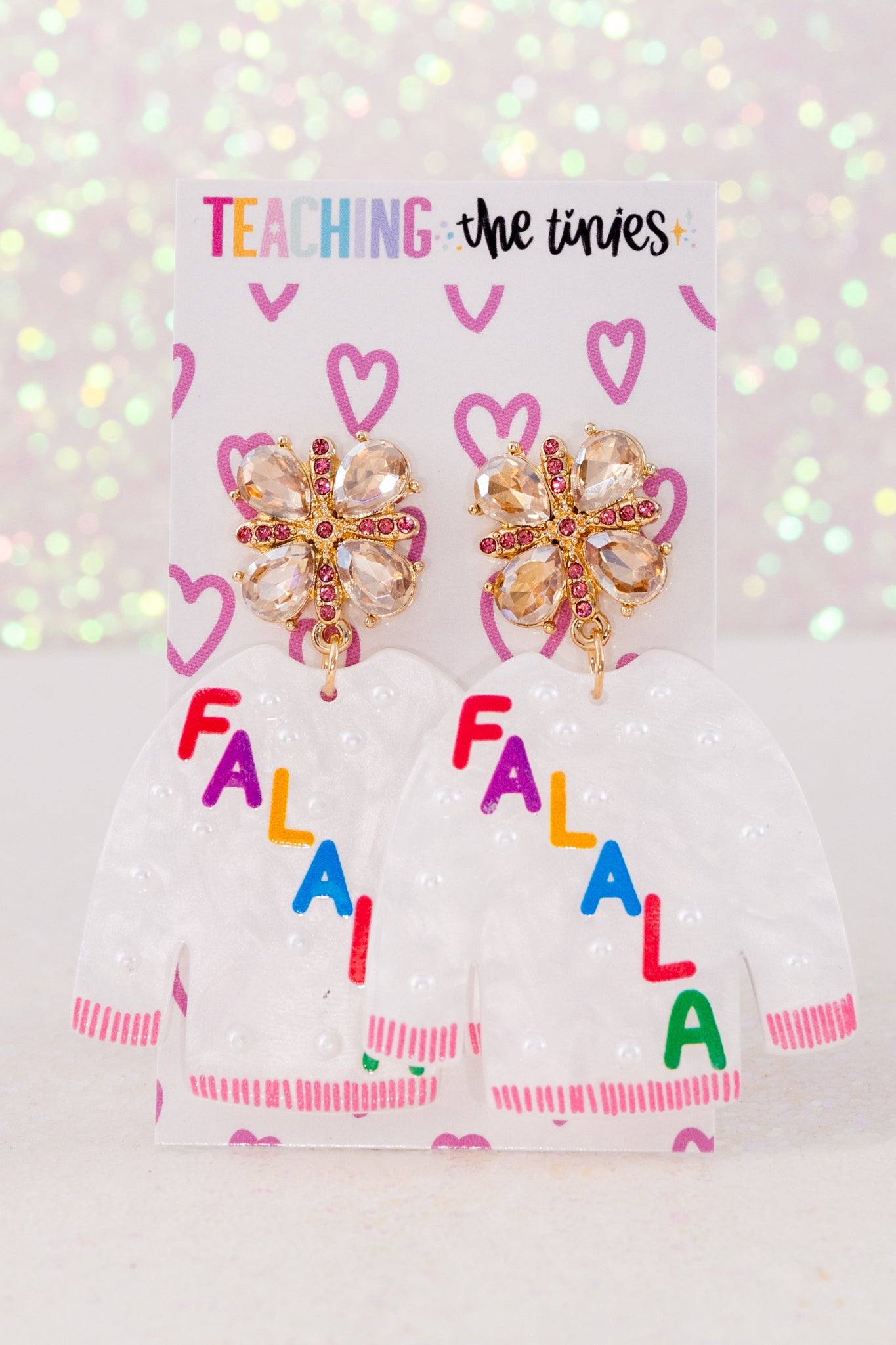 Not So Ugly Sweater Christmas Earrings