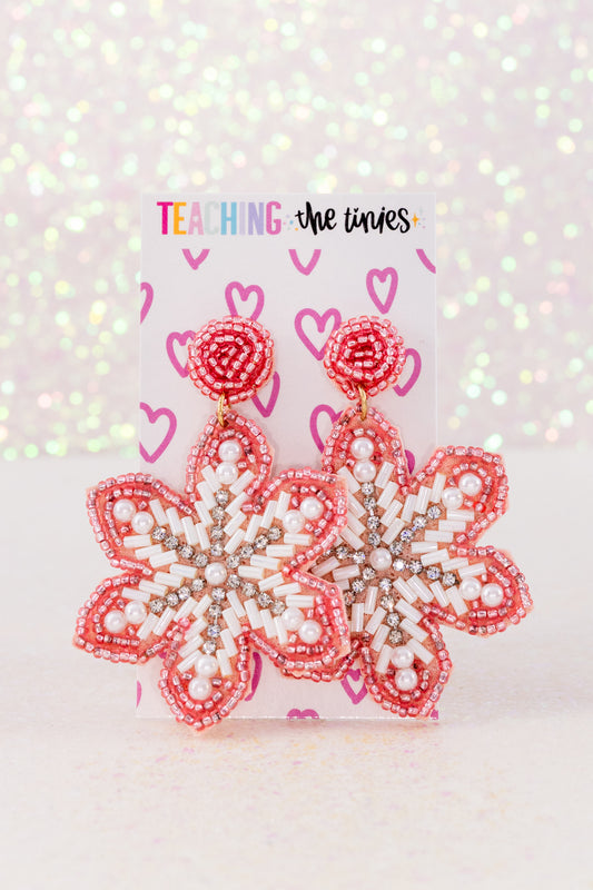 Winter Wonderland Snowflake Earrings